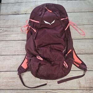 Salewa MTN TRAINER 2 22 w Backpack Hiking Outdoor Trail Running Unisex Burgundy